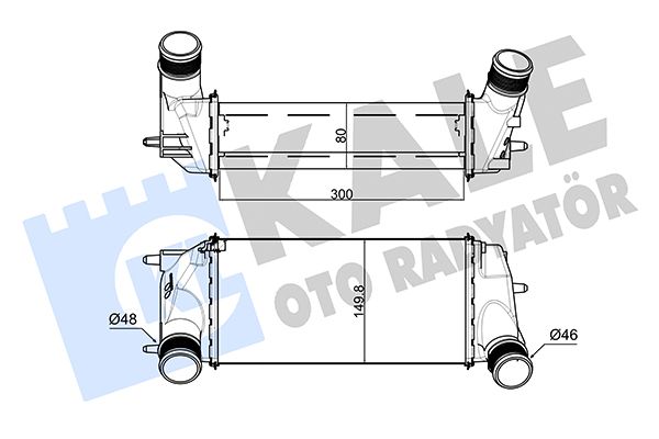 NRF Intercooler 309100
