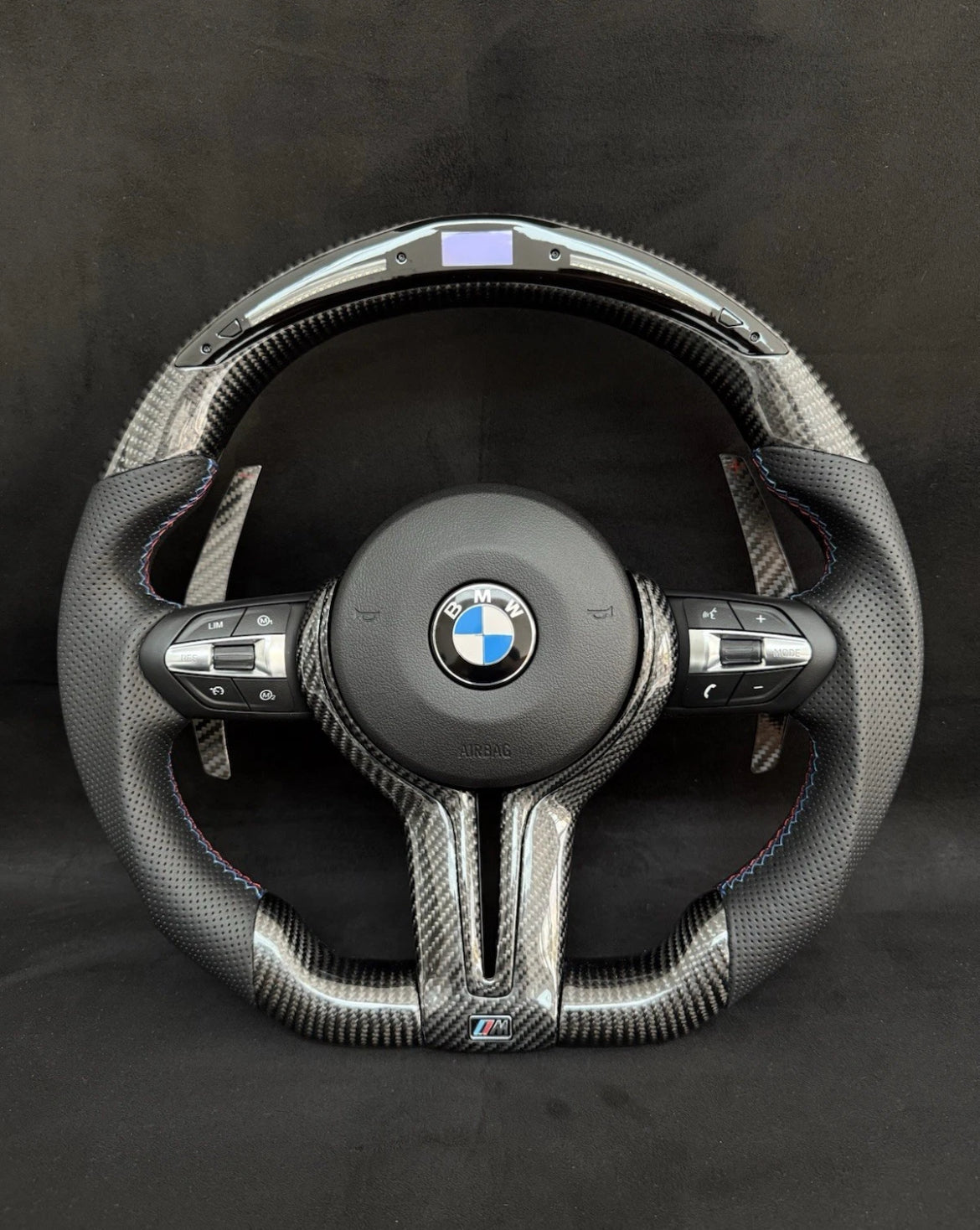 Real Carbon Fiber BMW steering wheel