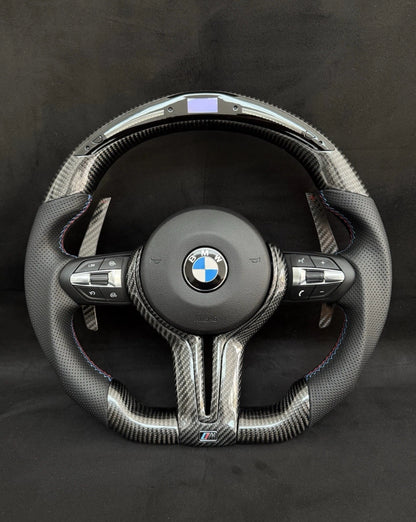 Real Carbon Fiber BMW steering wheel