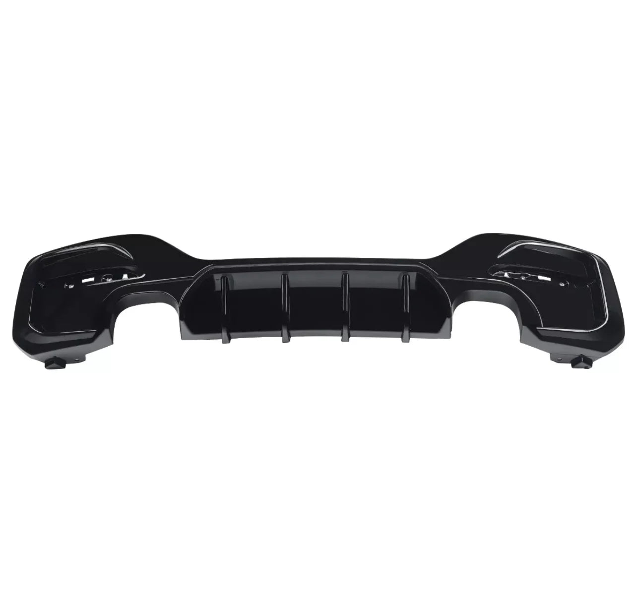 Gloss Black Rear Diffuser for BMW 1 Series F20 F21 M135i M140i M Sport LCI 2015+