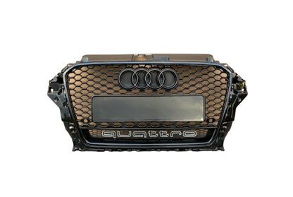 Required Automotive Front Audi A3/S3/RS3 Front HoneyComb grill 2012-2015