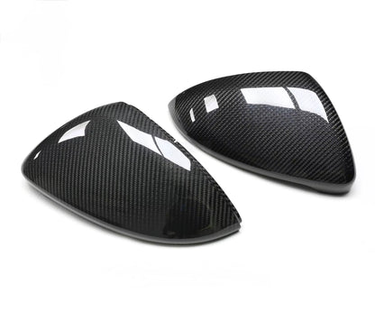 Volkswagen Golf MK7 / MK7.5 GTI (2013–2016) Genuine Carbon Mirror Caps – Required Automotive