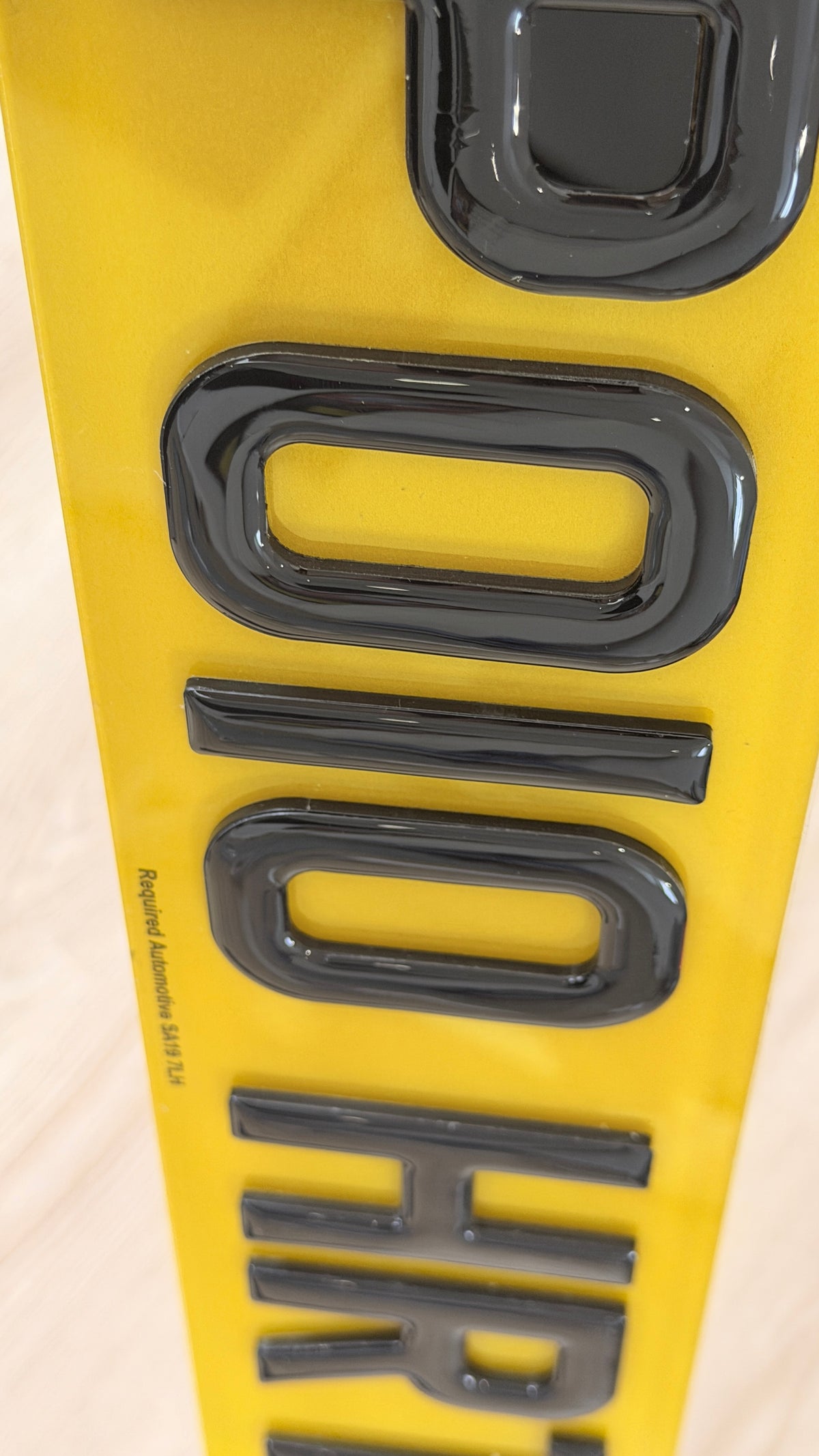 Fully Legal 4D Gel Number Plates - Premium Custom Plates