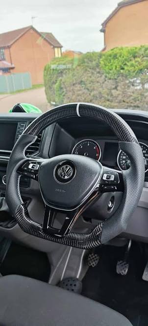 Volkswagen caddy 2015-2020 Custom Carbon steering wheel