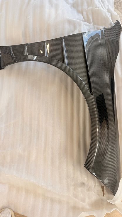 Mercedes W177 A45/A45S AMG (2021+) Carbon Fibre Front Wings – Pair