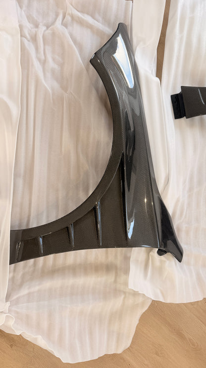 Mercedes W177 A45/A45S AMG (2021+) Carbon Fibre Front Wings – Pair
