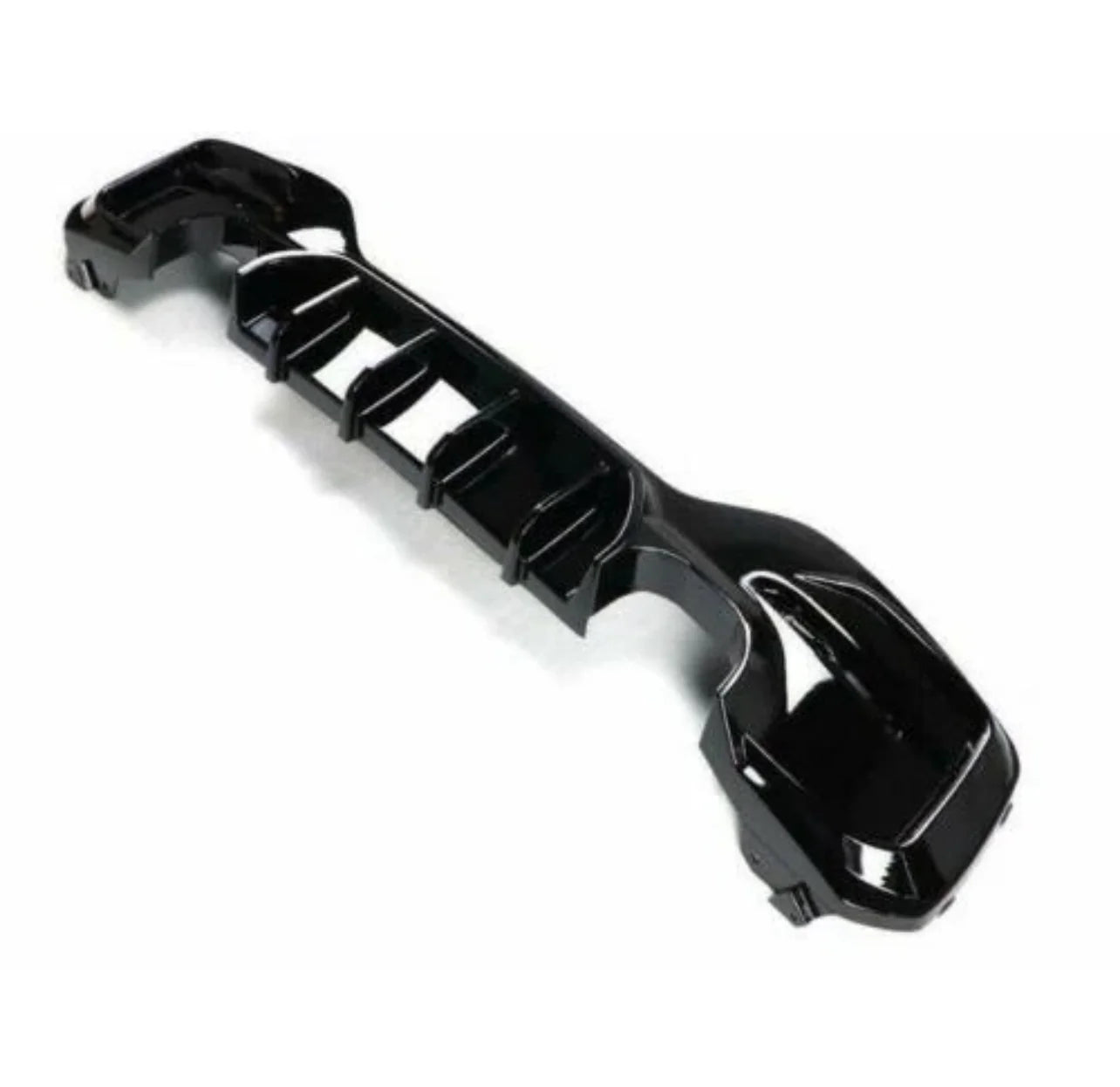 Gloss Black Rear Diffuser for BMW 1 Series F20 F21 M135i M140i M Sport LCI 2015+