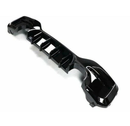 Gloss Black Rear Diffuser for BMW 1 Series F20 F21 M135i M140i M Sport LCI 2015+
