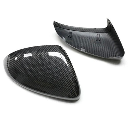 Volkswagen Golf MK7 / MK7.5 GTI (2013–2016) Genuine Carbon Mirror Caps – Required Automotive
