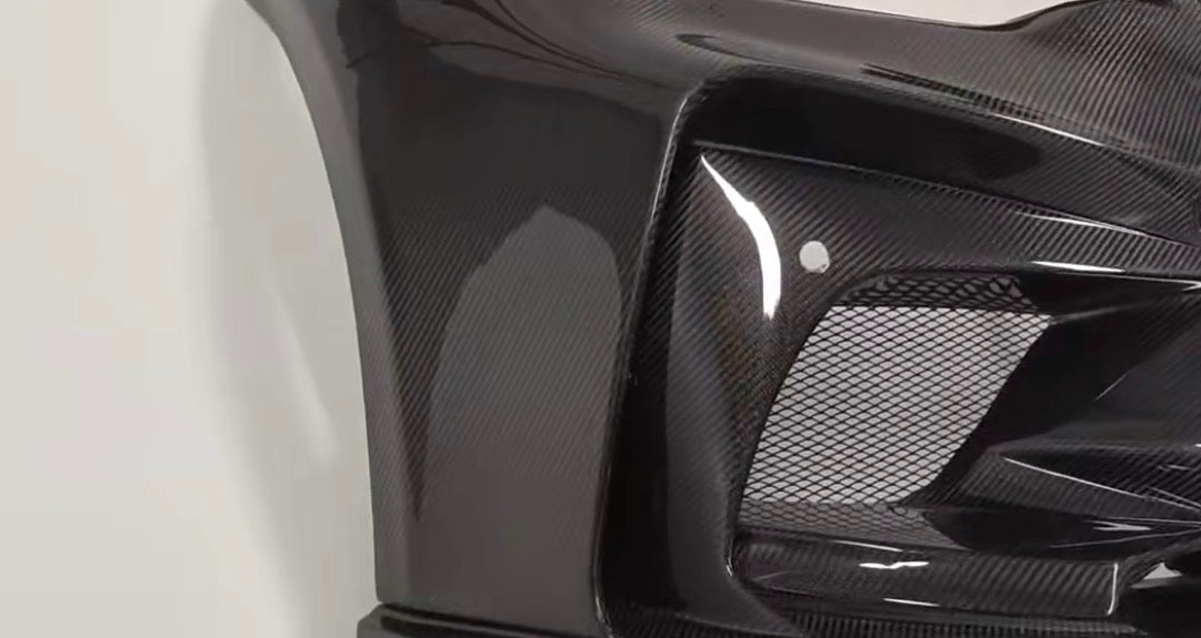 BMW M2 F87/F87 M2C 2015-2021 Genuine Carbon Front Bumper - Required Automotive