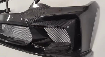 BMW M2 F87/F87 M2C 2015-2021 Genuine Carbon Front Bumper - Required Automotive