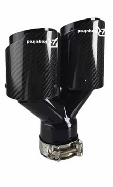 Required Automotive Carbon Quad Exhaust tips 4inch