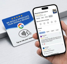 Required Automotive – Google Review Cards