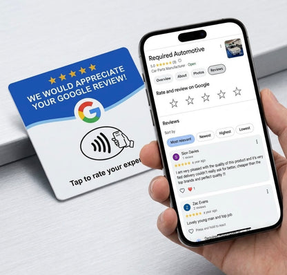 Required Automotive – Google Review Cards