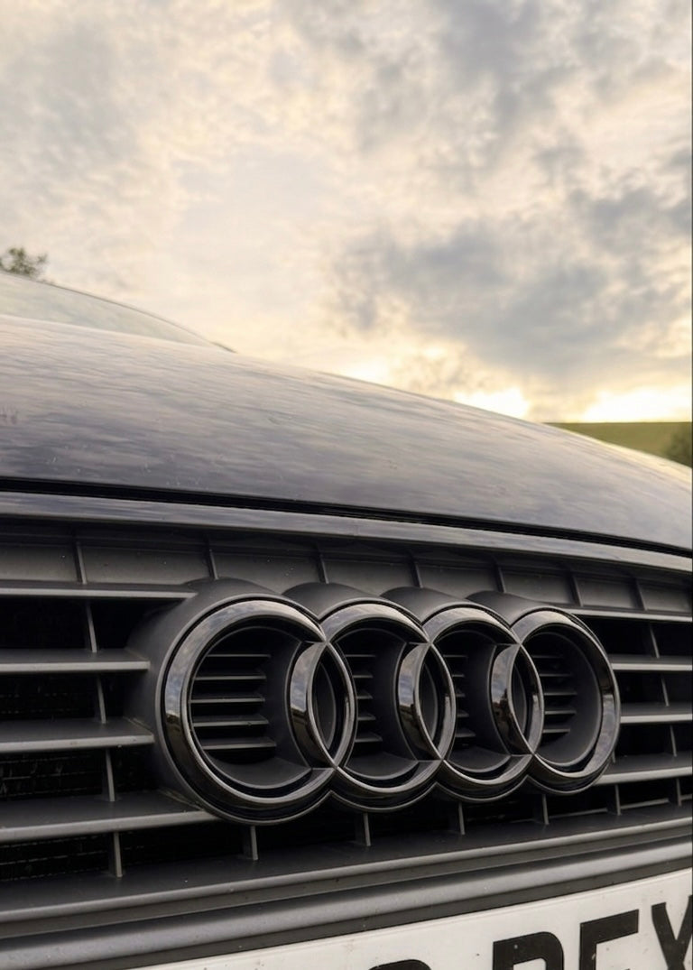 Audi A1 2010-2018 Black Front grille badge 273MM - Required Automotive
