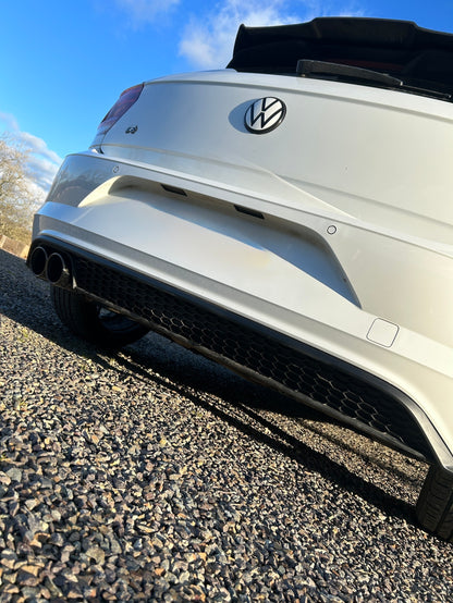 Genuine Volkswagen Honeycomb Rear Diffuser for Volkswagen Polo Mk6 GTI / R-Line / Standard (2018–2021) - Required Automotive