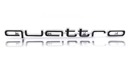 Required Automotive Quattro Badge for Honeycomb Grille – Fits Audi RS3 RS4 RS5 RS6 RS7 A3 A4 A5 A6 A7 A8 Q3 Q5 Q7 S3 S7