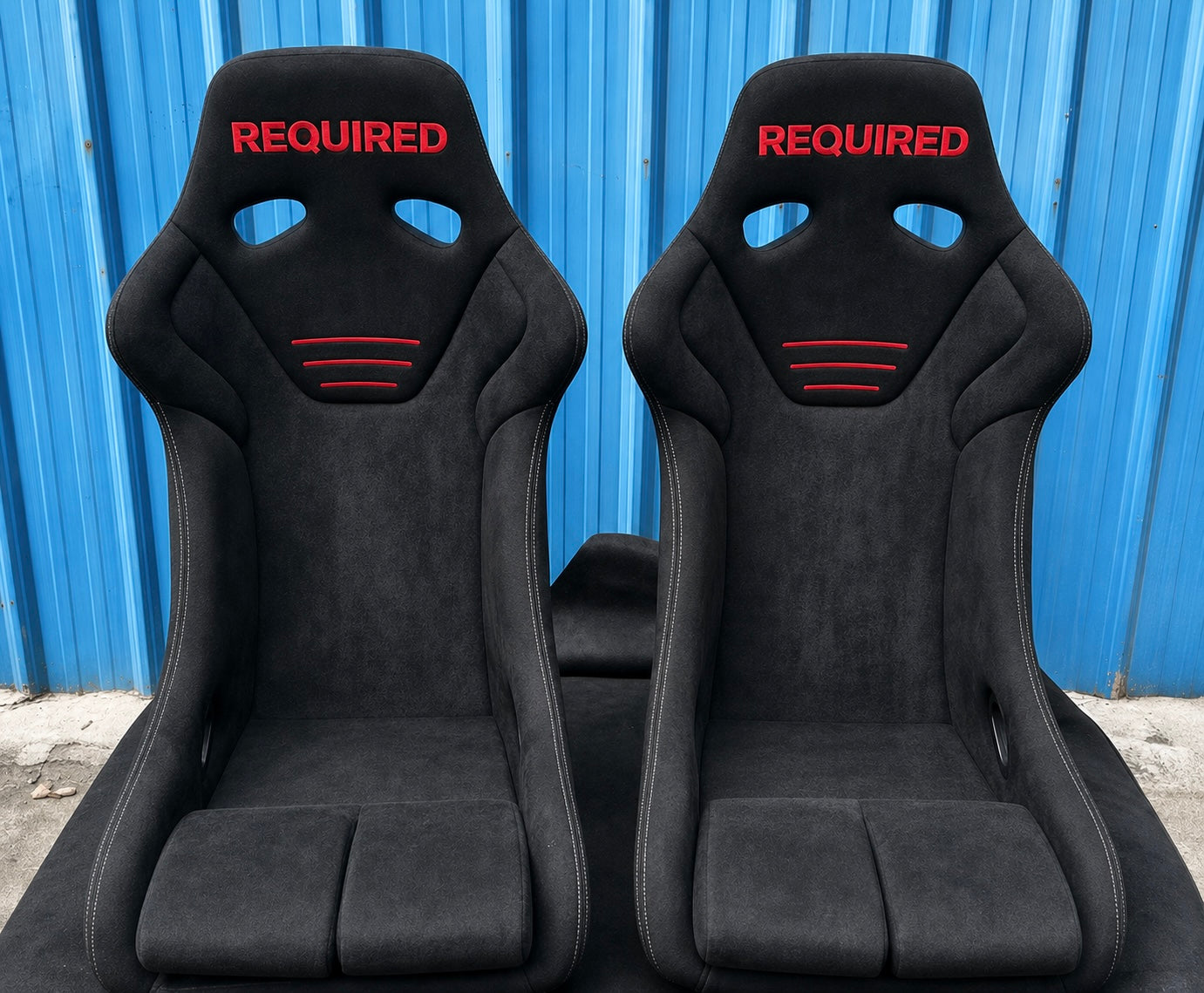 2X Required stade bucket seats