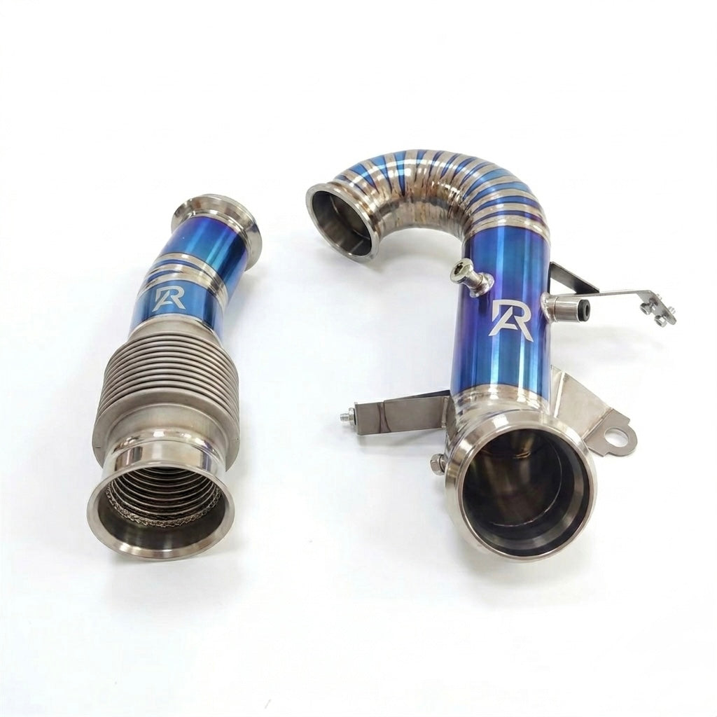 Required Automotive Mercades A45s W177 (2018-2023) titanium downpipe