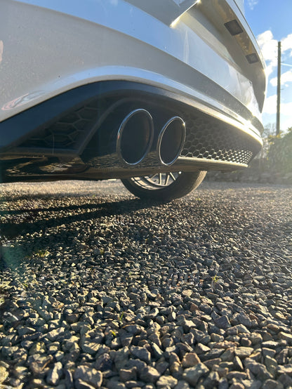Genuine Volkswagen Honeycomb Rear Diffuser for Volkswagen Polo Mk6 GTI / R-Line / Standard (2018–2021) - Required Automotive