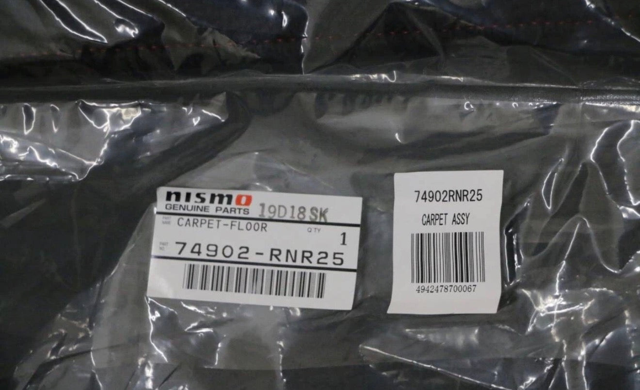 NISMO 5 PIECE FLOOR MAT SET - SKYLINE R32 GTR 74902-RNR25