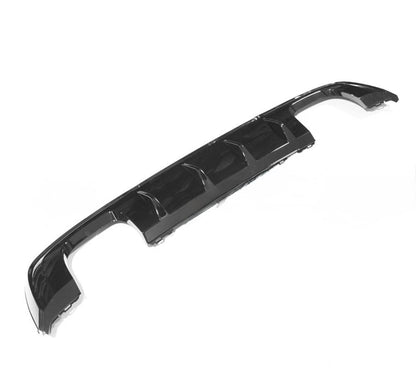 AUDI A3/S3 8V FACELIFT SPORTBACK 5 DOOR GLOSS BLACK DIFFUSER-Required Automotive