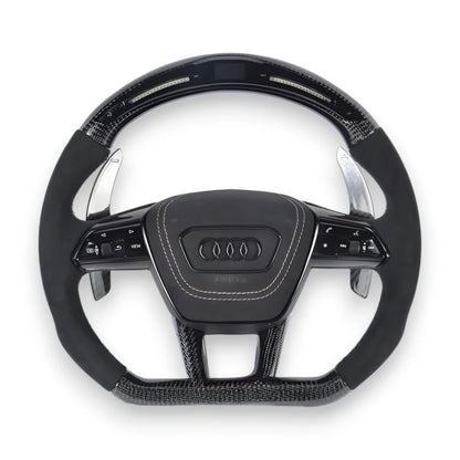 Audi RS6/RS7 C8 Carbon Fibre Steering wheel - Required Automotive