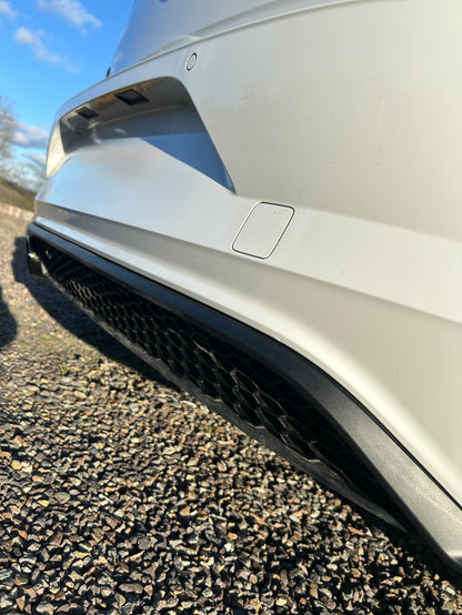 Genuine Volkswagen Honeycomb Rear Diffuser for Volkswagen Polo Mk6 GTI / R-Line / Standard (2018–2021) - Required Automotive