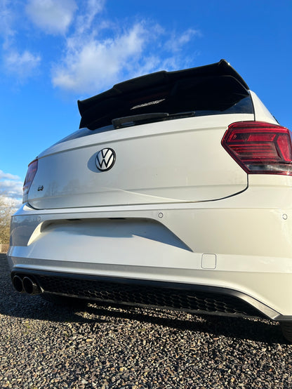 Genuine Volkswagen Honeycomb Rear Diffuser for Volkswagen Polo Mk6 GTI / R-Line / Standard (2018–2021) - Required Automotive