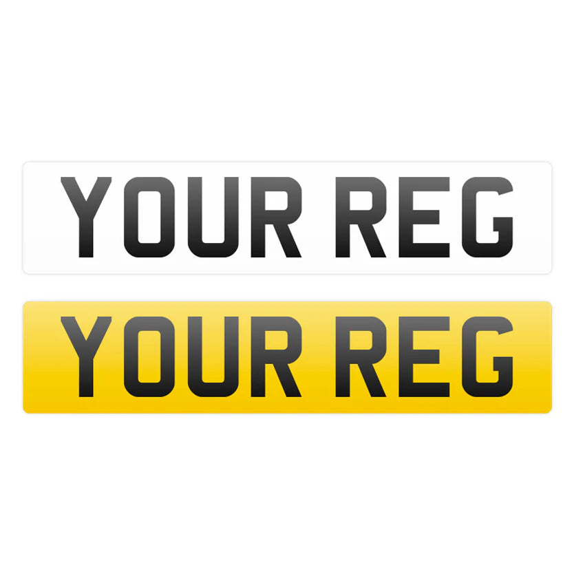 Standard Number Plate