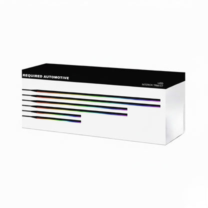 App controlled universal interior Ambient lighting 6 piece - Required Automotive