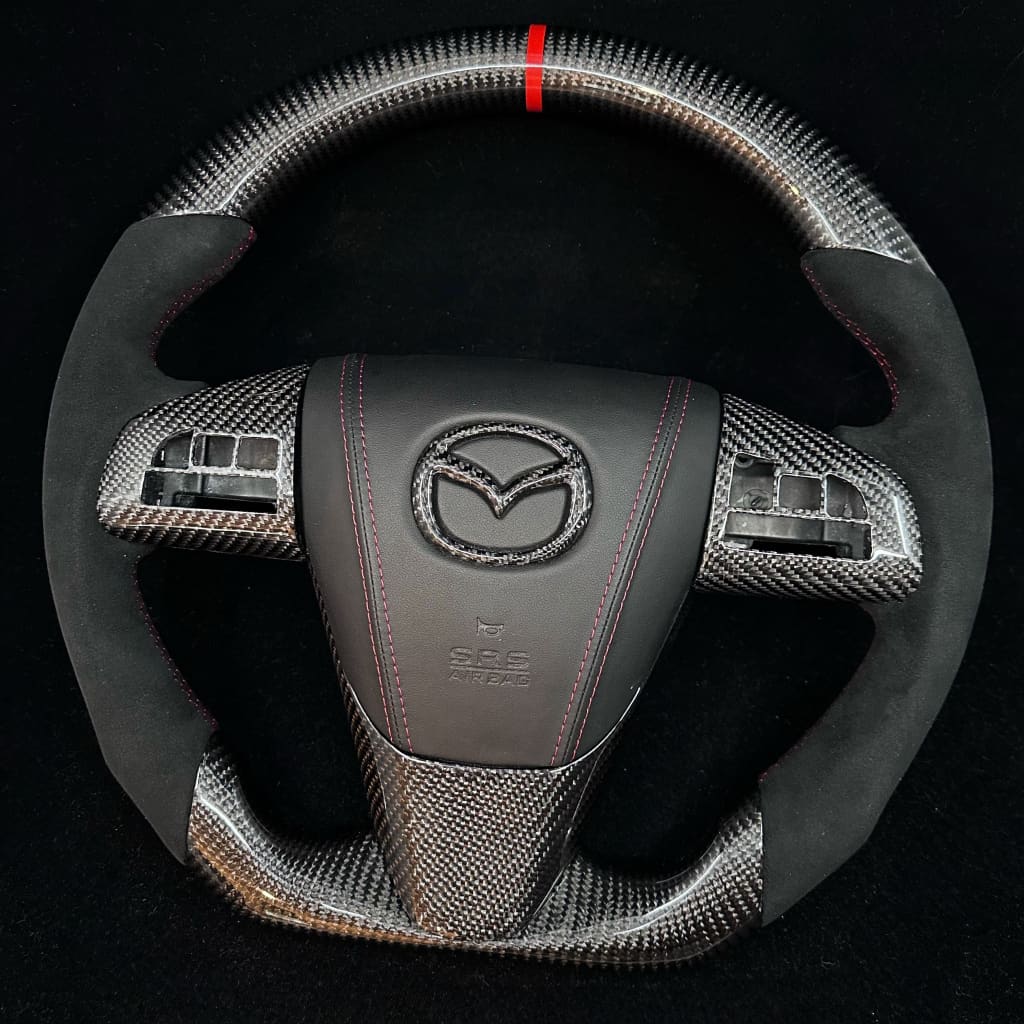 Mazda Rx8 2009-2012 Carbon Fibre Steering wheel - Required Automotive