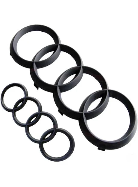 Audi A3/S3/RS3 Matte Black Badges - Required Automotive