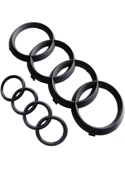 Audi A3/S3/RS3 Matte Black Badges - Required Automotive