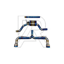 Required Automotive Titanium 3-Inch Remote Valvetronic Exhaust System for VW Golf MK7 / MK7.5