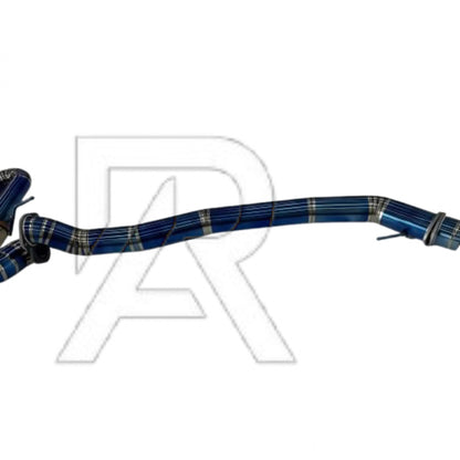 Required Automotive Nissan GT-R R35 4-Inch Titanium / 3.5-Inch Stainless Steel Exhaust System (2009-2024)