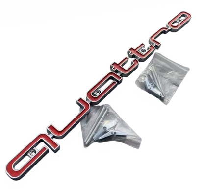Required Automotive Quattro Badge for Honeycomb Grille – Fits Audi RS3 RS4 RS5 RS6 RS7 A3 A4 A5 A6 A7 A8 Q3 Q5 Q7 S3 S7