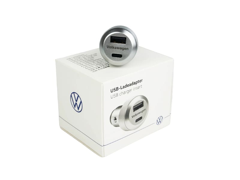 Genuine VW USB Charging Adapter (000051443F)