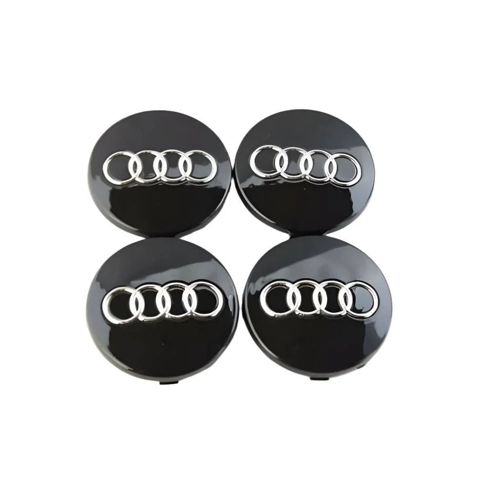 Required Automotive Floating Audi Centre Caps – Self-Levelling Alloy Wheel Centre Caps (Set of 4)