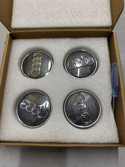 Required Automotive Floating Audi Centre Caps Self Levelling (Set of 4)