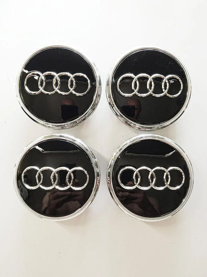 Required Automotive Floating Audi Centre Caps Self Levelling (Set of 4)