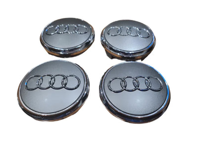 Required Automotive Floating Audi Centre Caps Self Levelling (Set of 4)