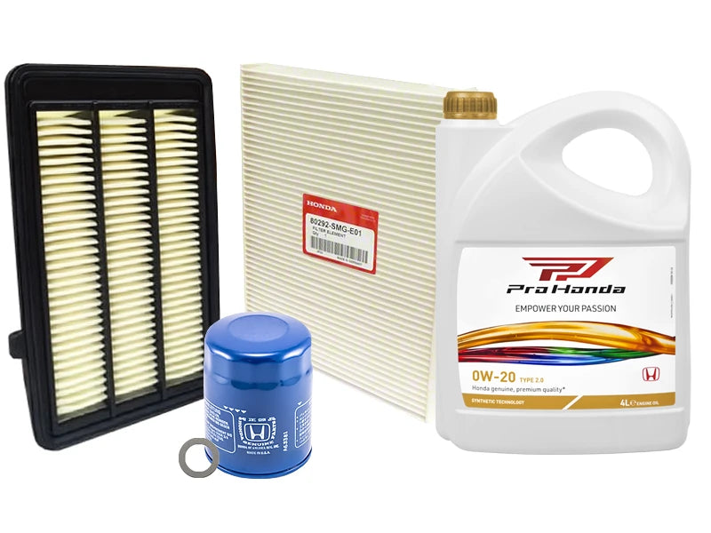 Genuine Honda Civic Petrol 2017 Onwards Major Plus Service Kit With Oil