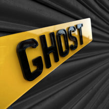 Fully Legal 4D Ghost Number Plates - Premium Custom Plates at Swansea Number Plate