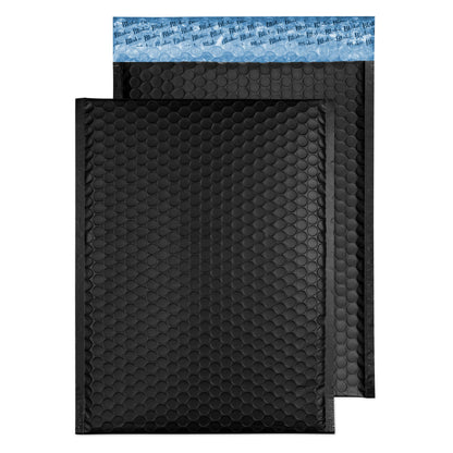 100 Pack Black Padded Mailing Envelopes