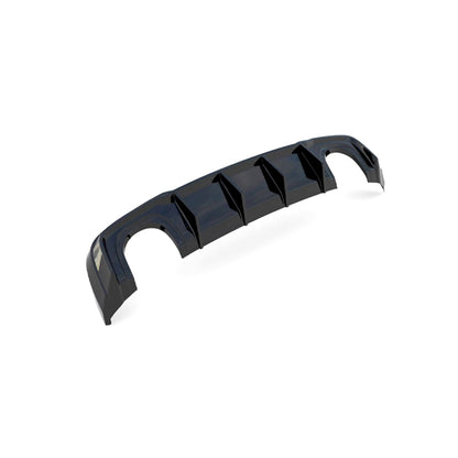 Maxton Design Audi RS3 Sportback V2 Rear Diffuser In Gloss Black (8V Facelift 2017+)