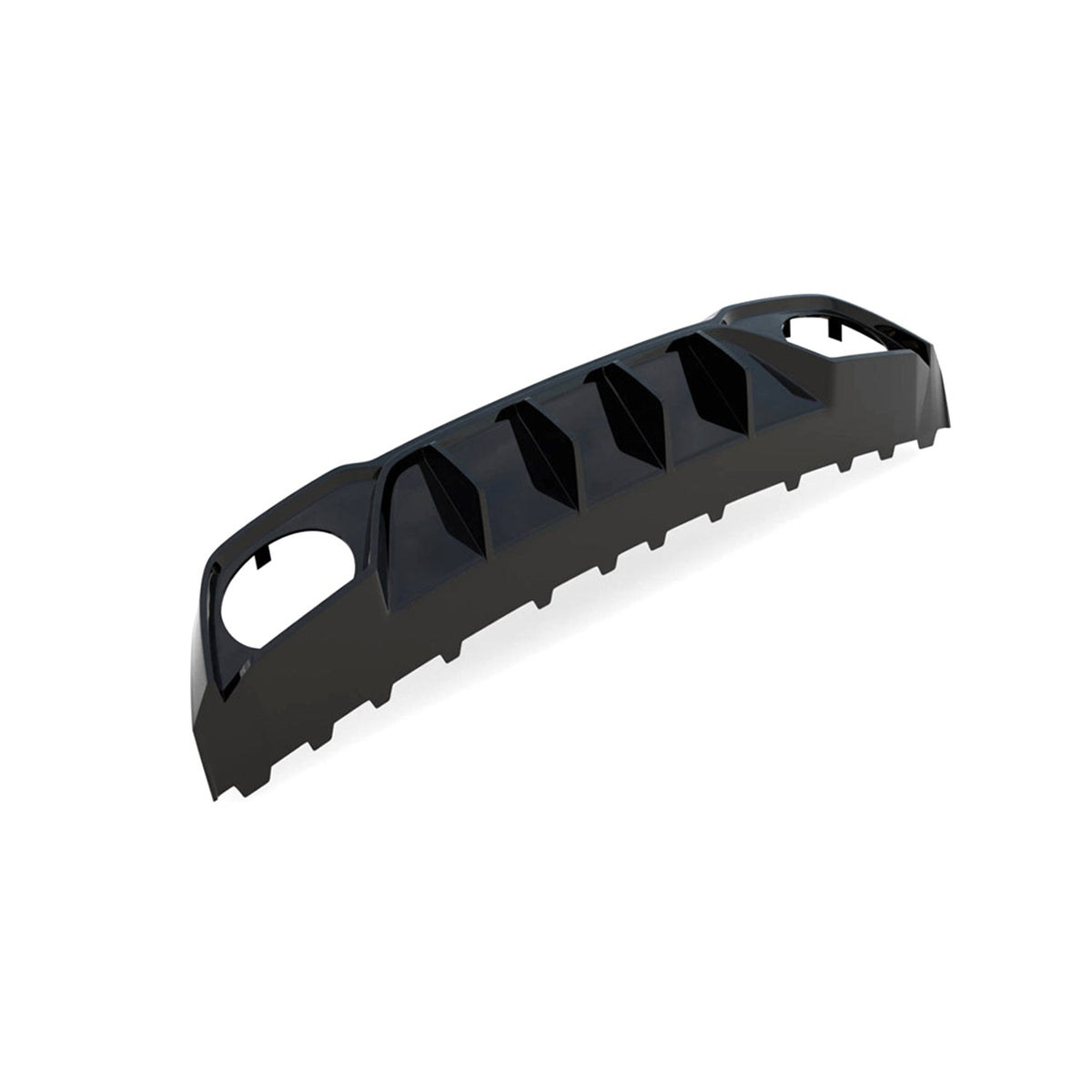 Maxton Design Audi RS3 Aggressive Rear Diffuser In Gloss Black (8Y)