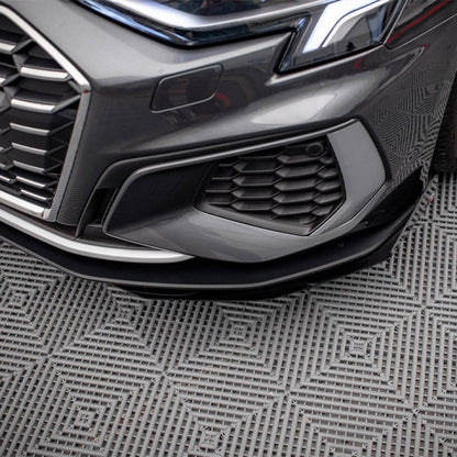 Maxton Design Audi S3 Street Pro Front Splitter + Flaps (8Y 2020+)