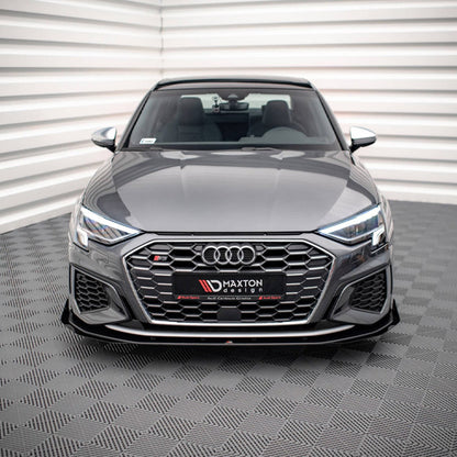 Maxton Design Audi S3 Street Pro Front Splitter + Flaps (8Y 2020+)