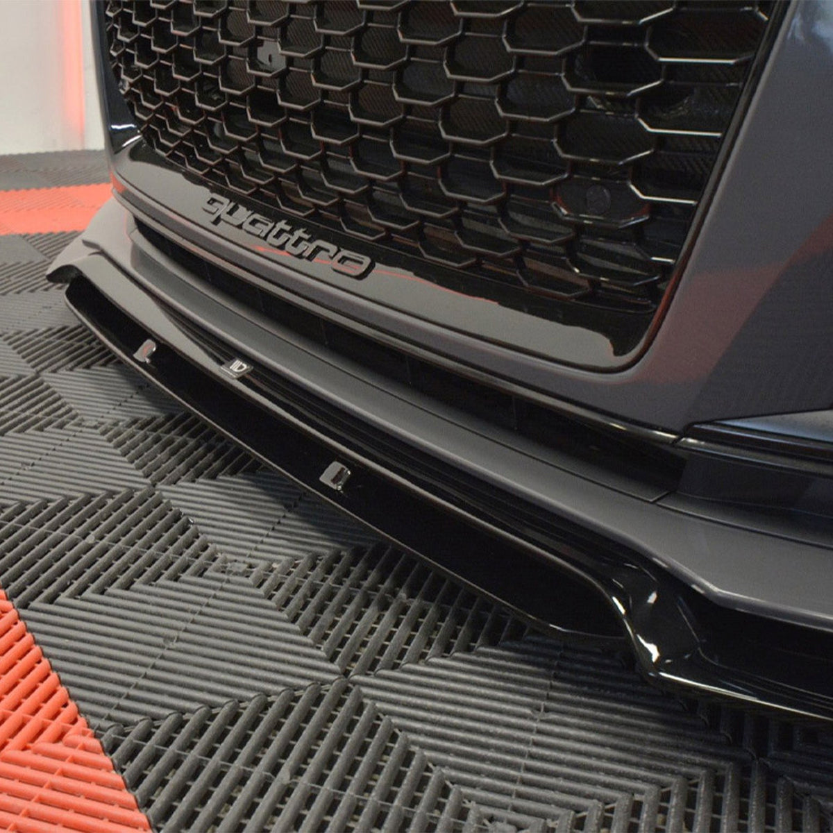 Maxton Design Audi S5 Pre-Facelift Ultra Aggressive Fibreglass Front Splitter (B9/F5)